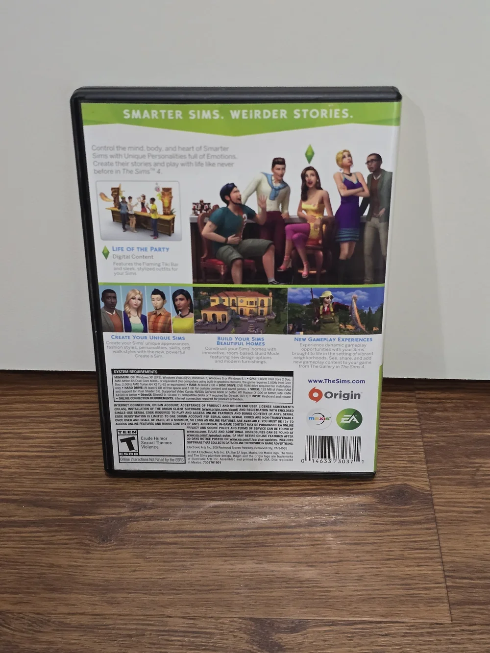 The Sims 4 Limited Edition PC Game - White & Green Artwork